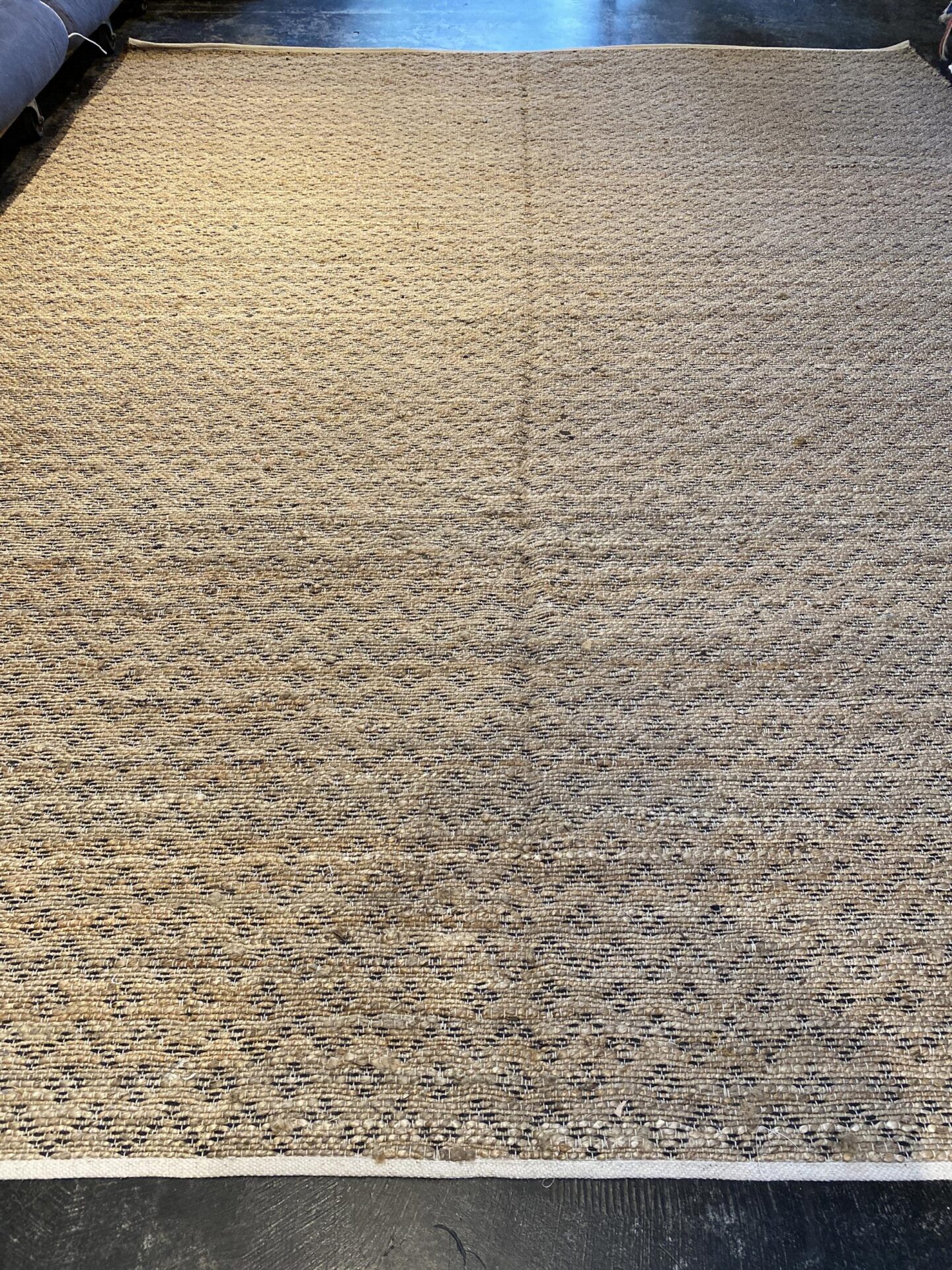 9' 00" x 12' 00" Hemp And Leather- India