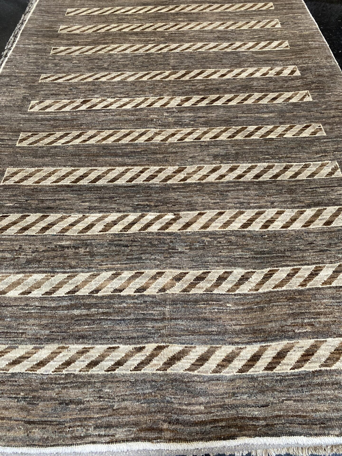 4' 00" x 5' 11" Gabbeh Design - Pakistan