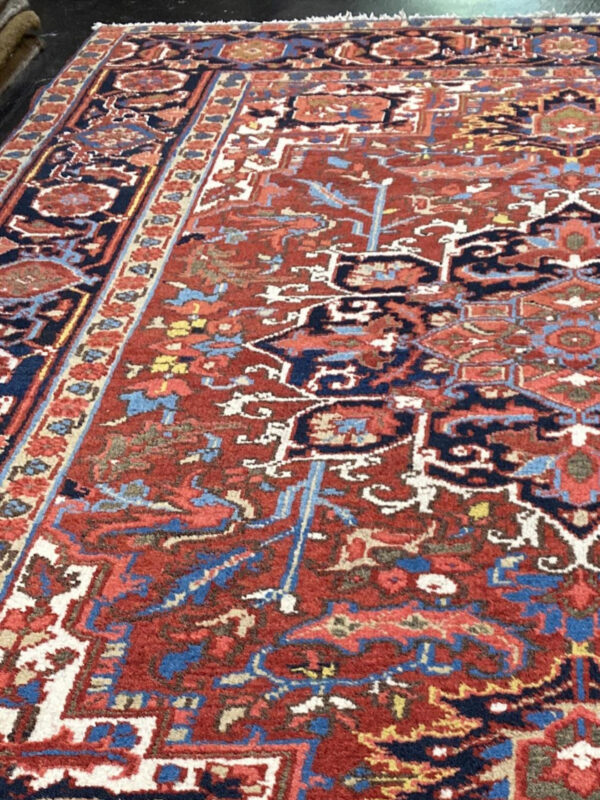 4' 06" x 6' 02" Wool Material - Vintage Rug - Image 2