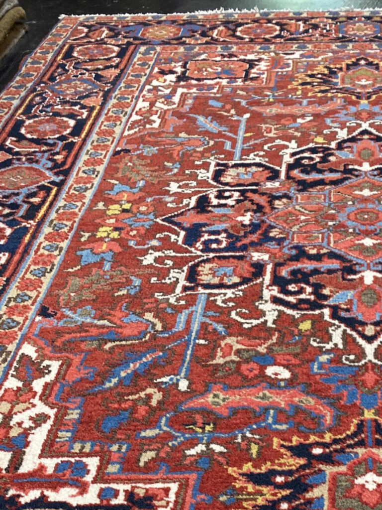 4' 06" x 6' 02" Wool Material - Vintage Rug