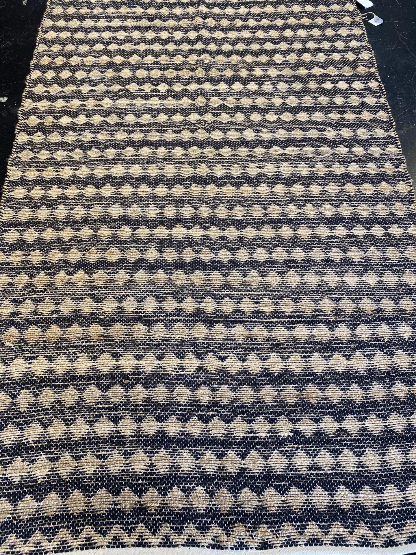 5' 00" x 8' 00" Hemp And Leather- India