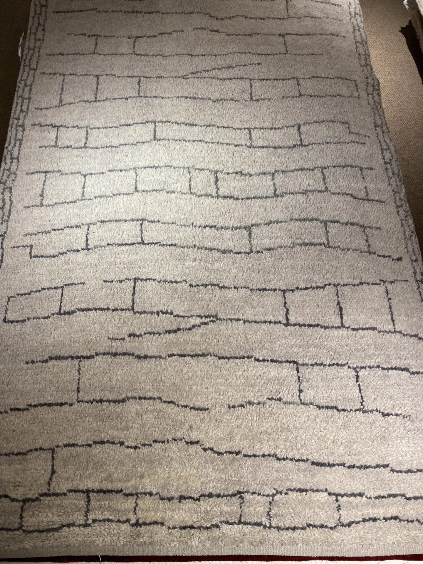 4' 02" x 6' 01" Berber Design - India