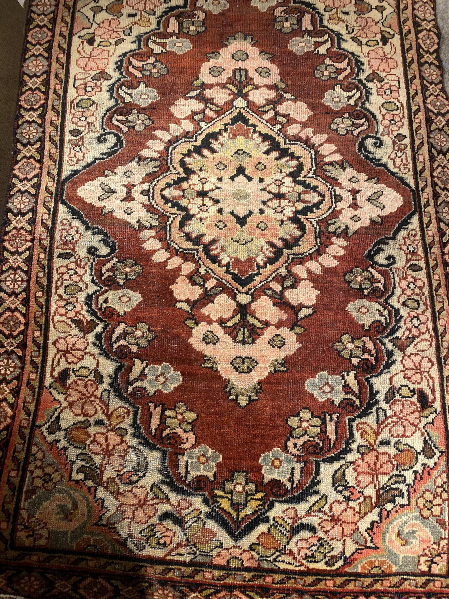 3' 09" x 6' 01" Sarouk Design - Iran