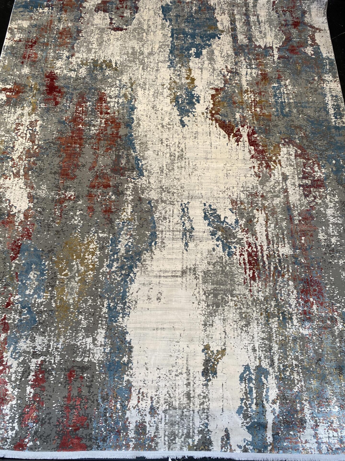 7' 09" x 9' 09" Wool And Viscose- 4065