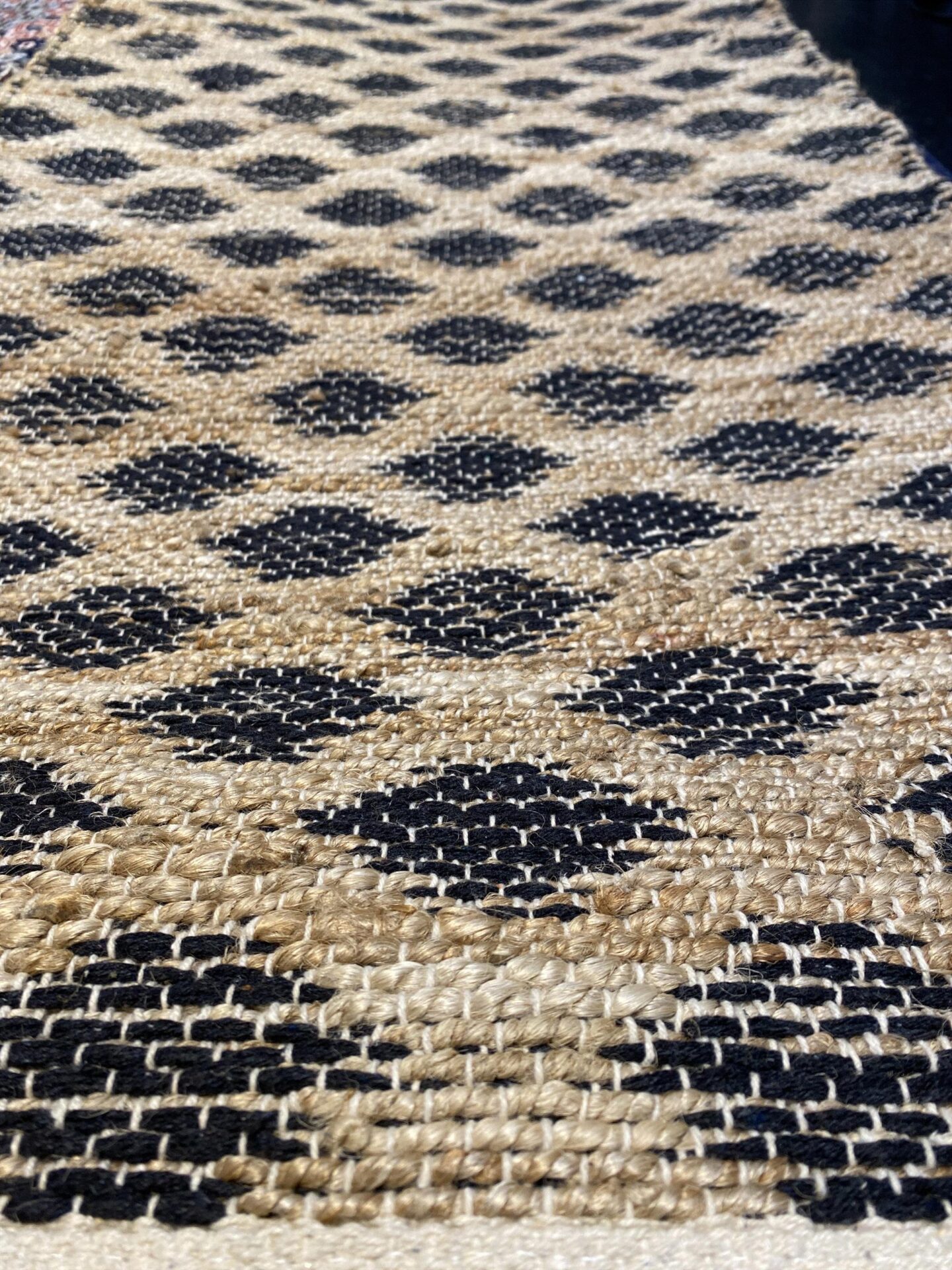 2' 00" x 5' 00" Hemp And Leather- India