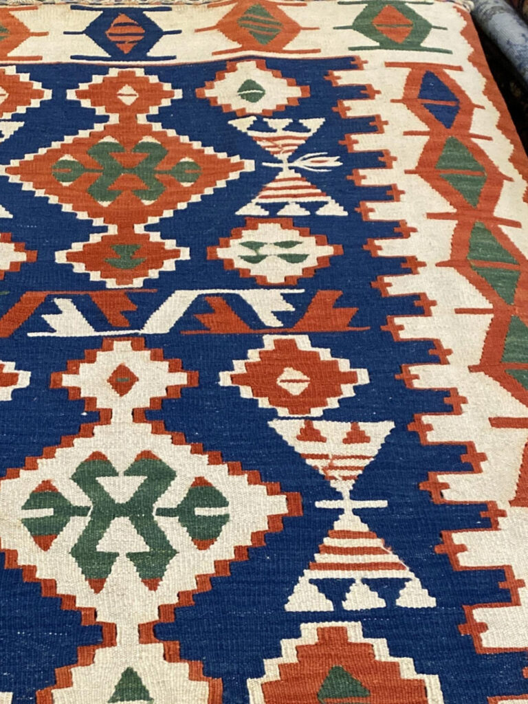 3' 08" x 5' 03" Killim Design - Turkish Rug