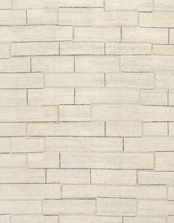 2' 00" x 3' 00"  Neutral Wool Rug- 4160 - Image 2