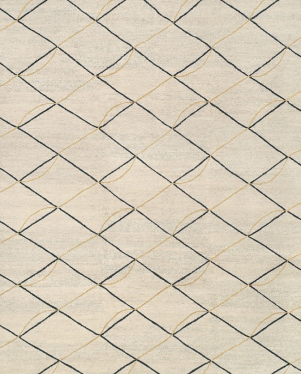 2' 00" x 3' 00" Archloop Yellow Rug- 4161 - Image 2