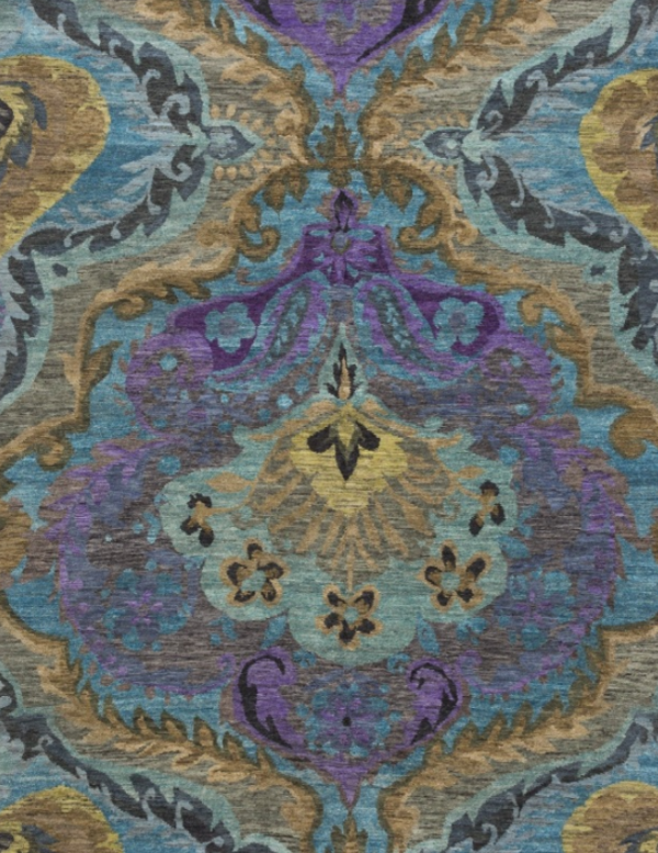 3' 00" x 5' 00" Wool Rectangle Rug- 4195 - Image 2