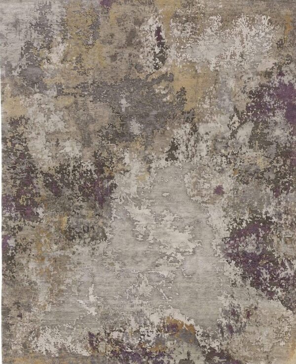 9' 00" x 12' 00" Wool And Viscose- 4137