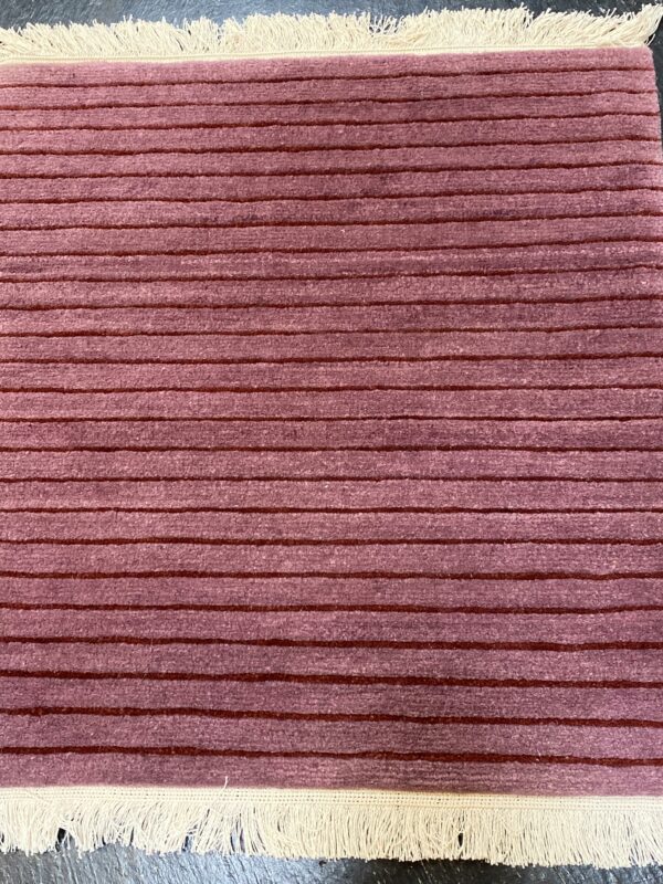 1' 07" x 1' 07" Trad Purple Rug- 4165