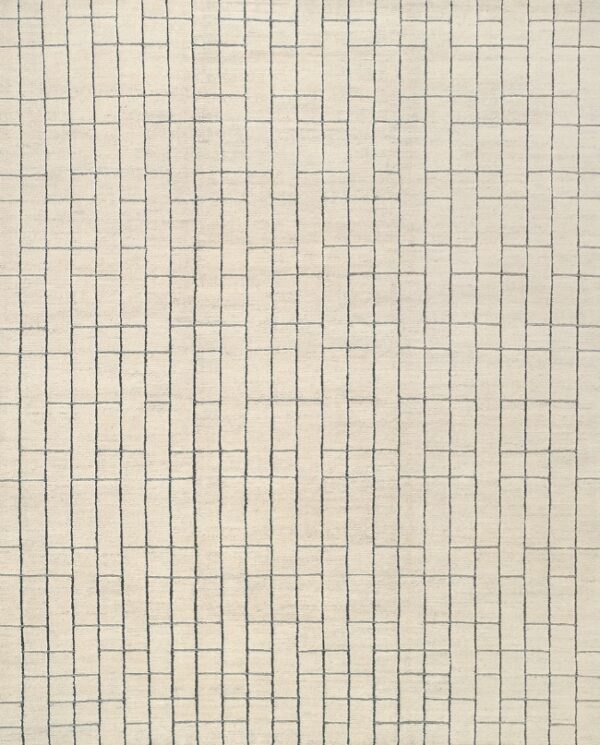 2' 00" x 3' 00" Blipmarks Neutral Rug- 4158