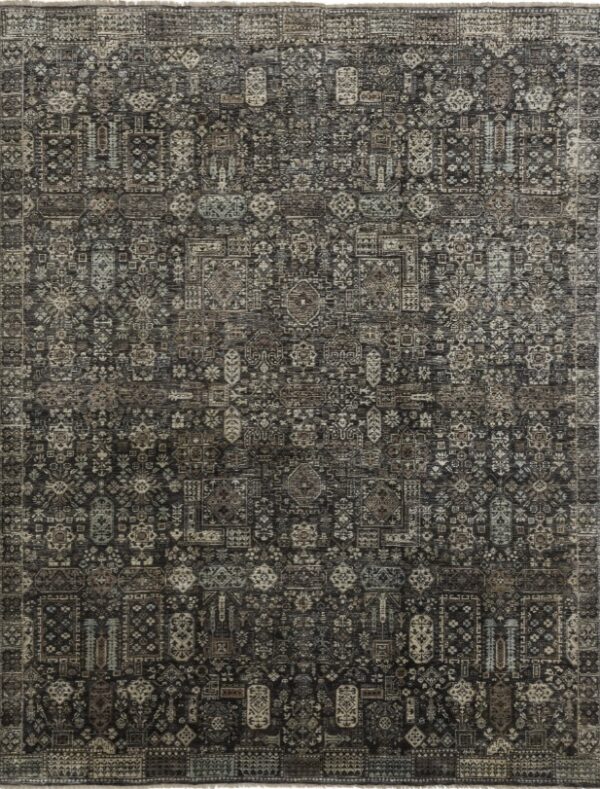 2' 00" x 3' 00" Wool & Silk- 4152 - Image 2