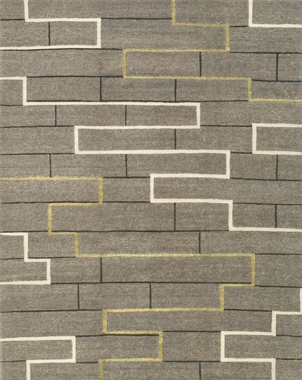 2' 00" x 3' 00" Construct Green Rug