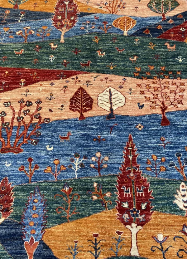 3' 05" x 5' 00" Wool Rectangle Rug- 4332 - Image 2