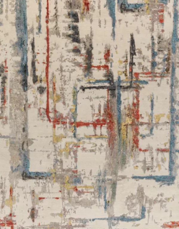 8' 00" x 10' 00" Wool & Silk Rug- 4394 - Image 2