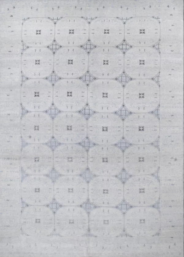 8' 08" x 12' 05" Wool & Silk Rug- 4879