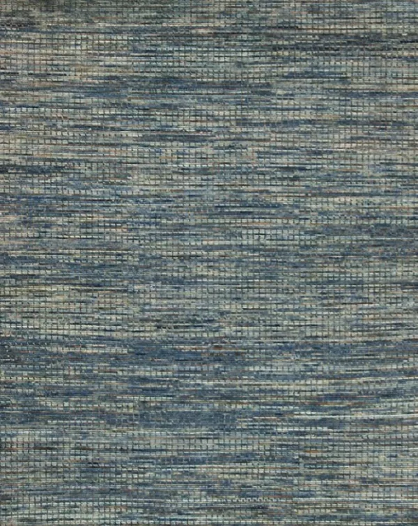 2' 00" x 3' 00" Wool Stone Blue Rug- 4945 - Image 2