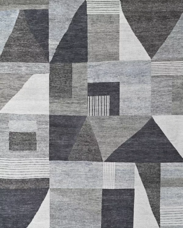 8' 00" x 9' 08" Indian wool hand knotted Rug- 5286 - Image 2