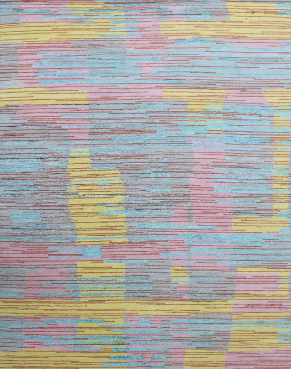 7' 11" x 10' 00" Wool And Viscose Atlas- 5517 - Image 2