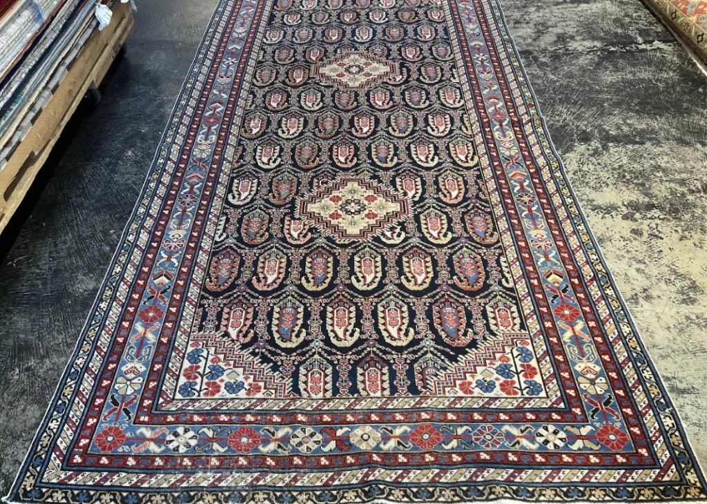 5' 00" x 12' 10" Antique Armenia Shirvan- 5636