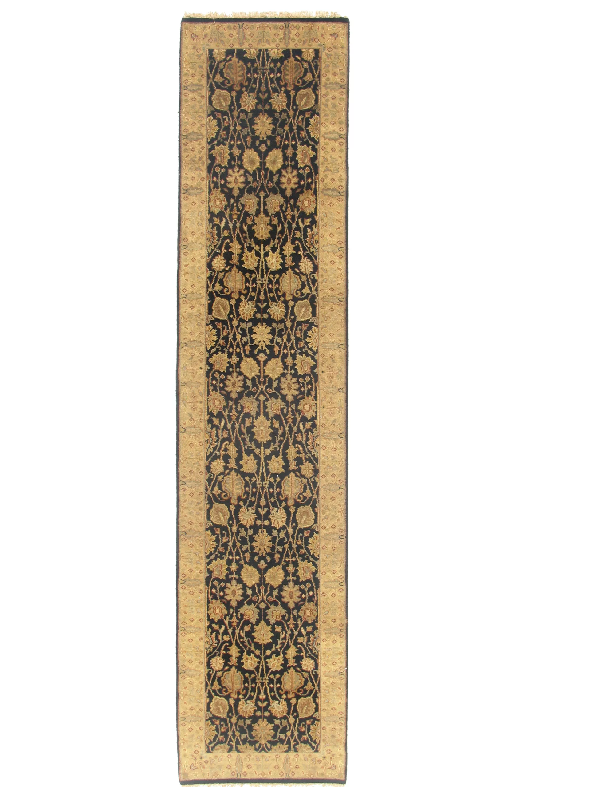 2' 08" x 9' 04" M.G. Collection Indian Rug