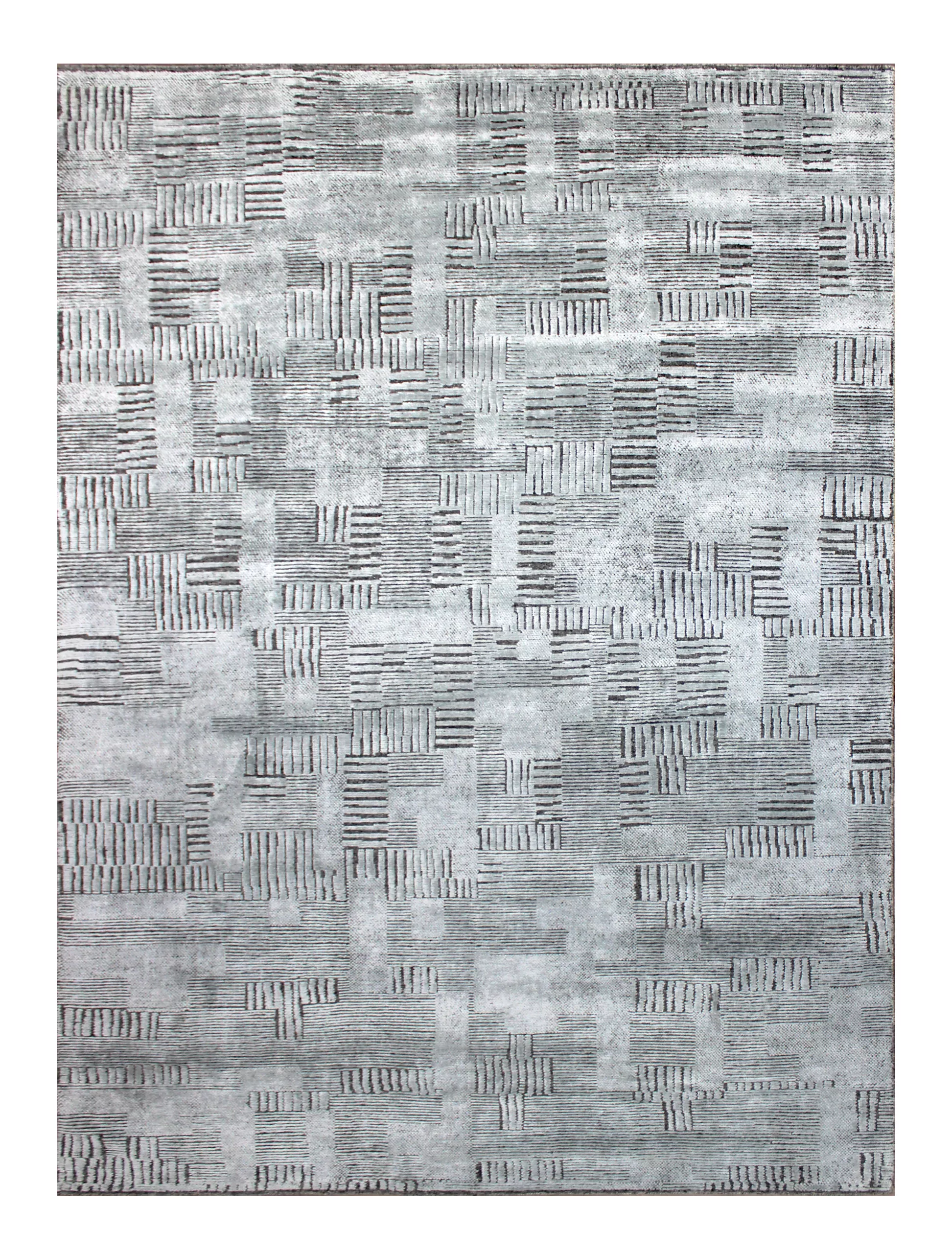 8' 11" x 11' 10" Silk Art Rug Collection- 5086