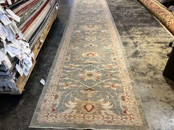 4' 01" x 18' 05" Persian Sultanabad Rug- 5635