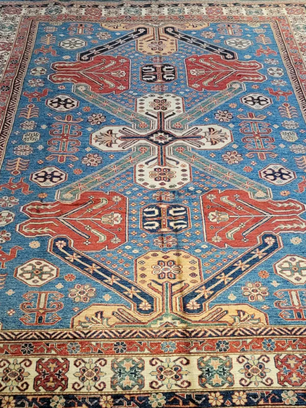 8' 02" x 10' 00" Wool Kazak Rug- 6353