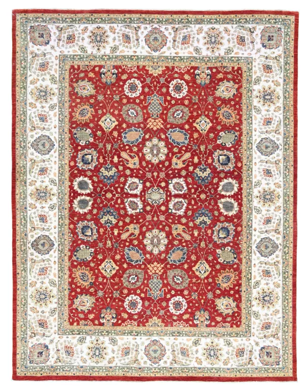 8' 11" x 11' 09" Ottoman Collection Pakistani Rug