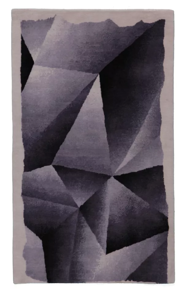 2' 11" x 3' 05" Wool Tibetan Rug- 5062