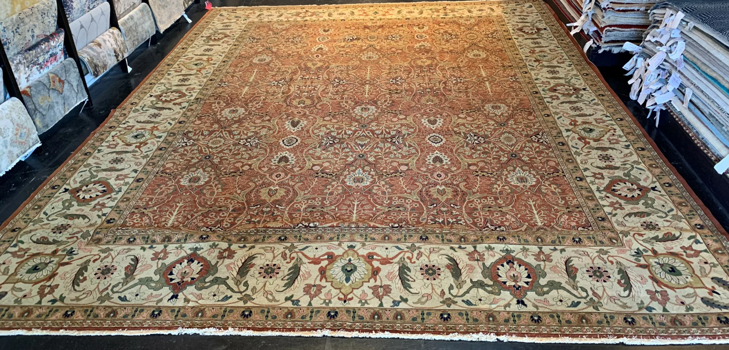 12' 04" x 15' 05" Wool Rug- 4929