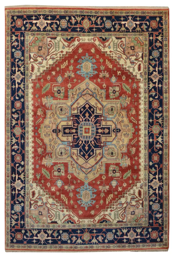 10' 00" x 14' 00" Heriz Collection Indian Rug