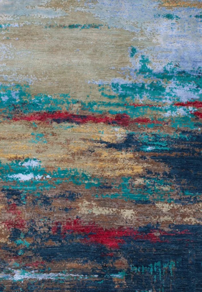 5' 11" x 8' 11" Pearl Collection  Pakistani Rug