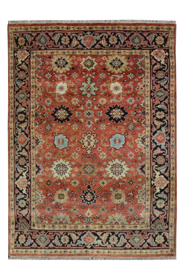 5' 00" x 7' 00" Wool Heriz Rug - 5268
