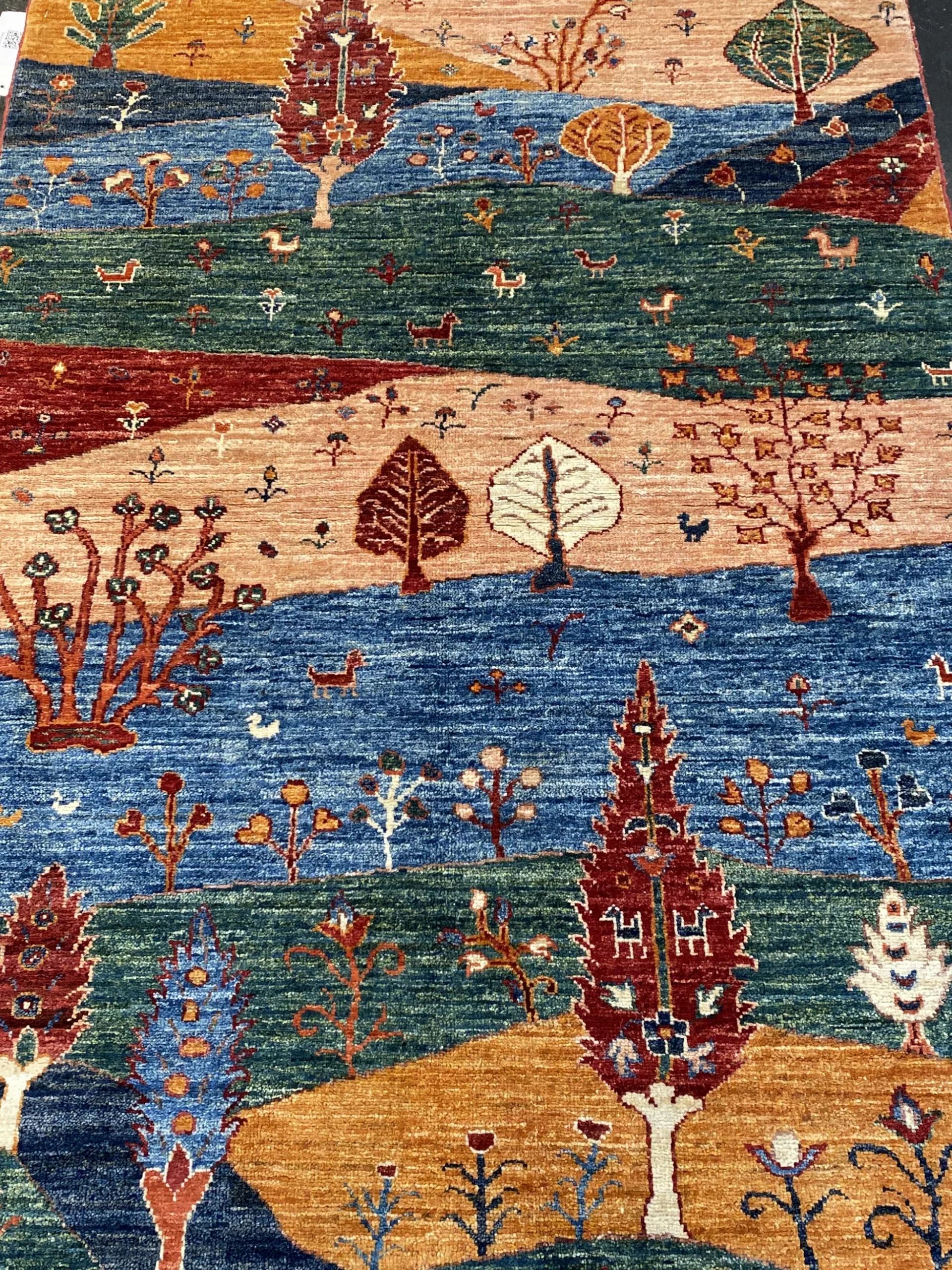 3' 05" x 5' 00" Wool Rectangle Rug- 4332
