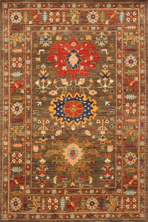 3' 11" x 5' 11" Wool Nomad Rug Collection- 5618