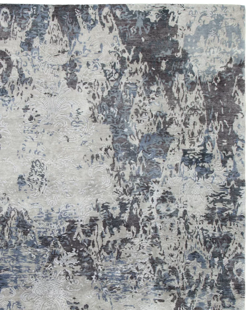 7' 11" x 9' 11" Emerald Collection Indian Rug