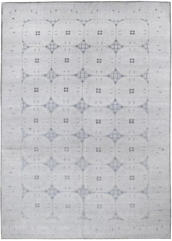 8' 08" x 12' 05" Wool & Silk Rug- 4879 - Image 2