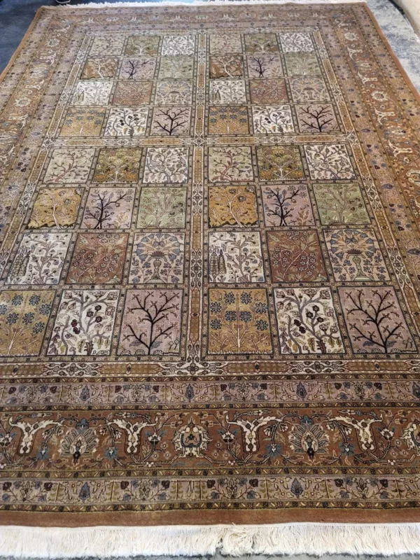 8' 10" x 12' 03" Tabriz Design Indian Rug
