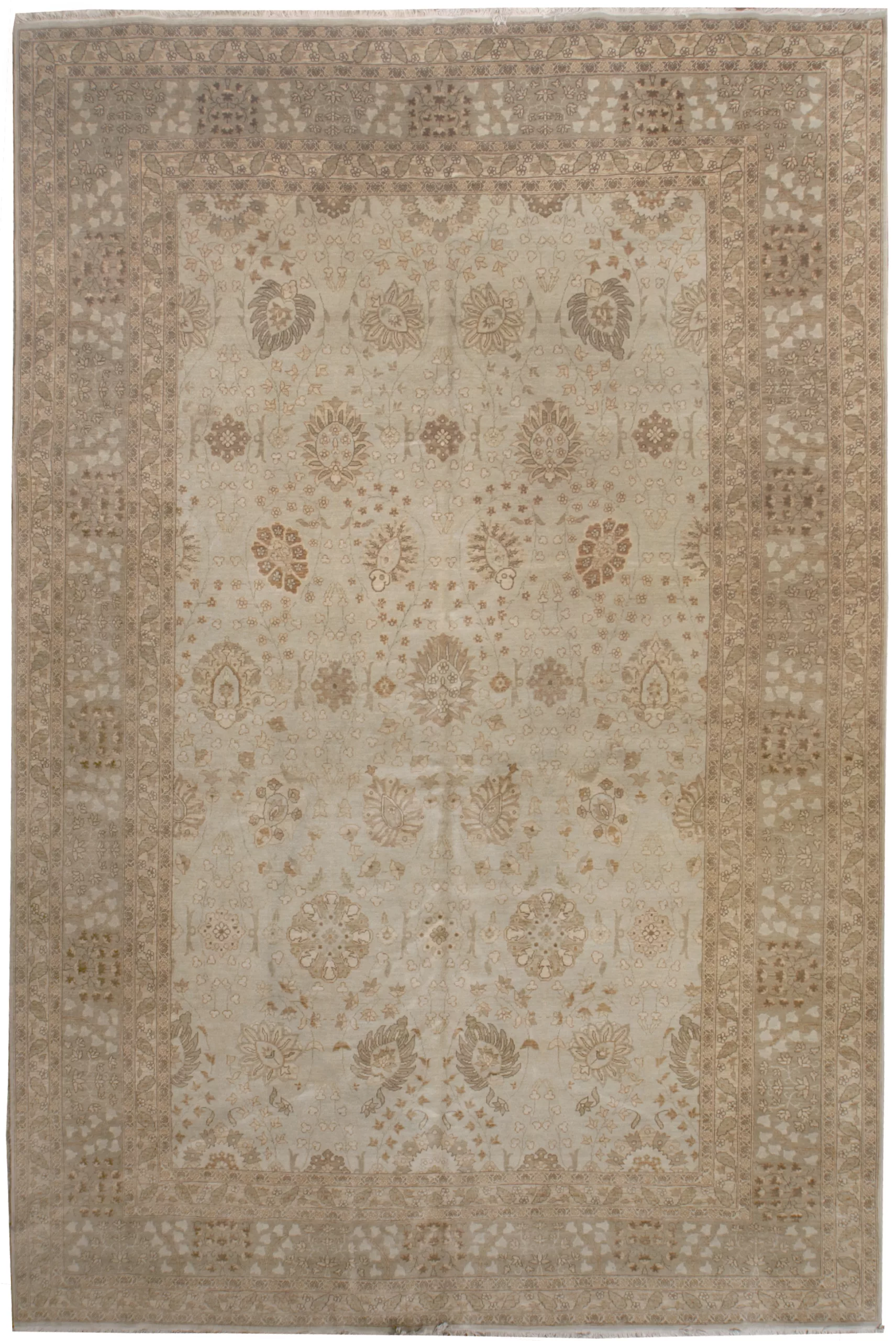 8' 10" x 13' 04" Wool Pearl Rug- 5274