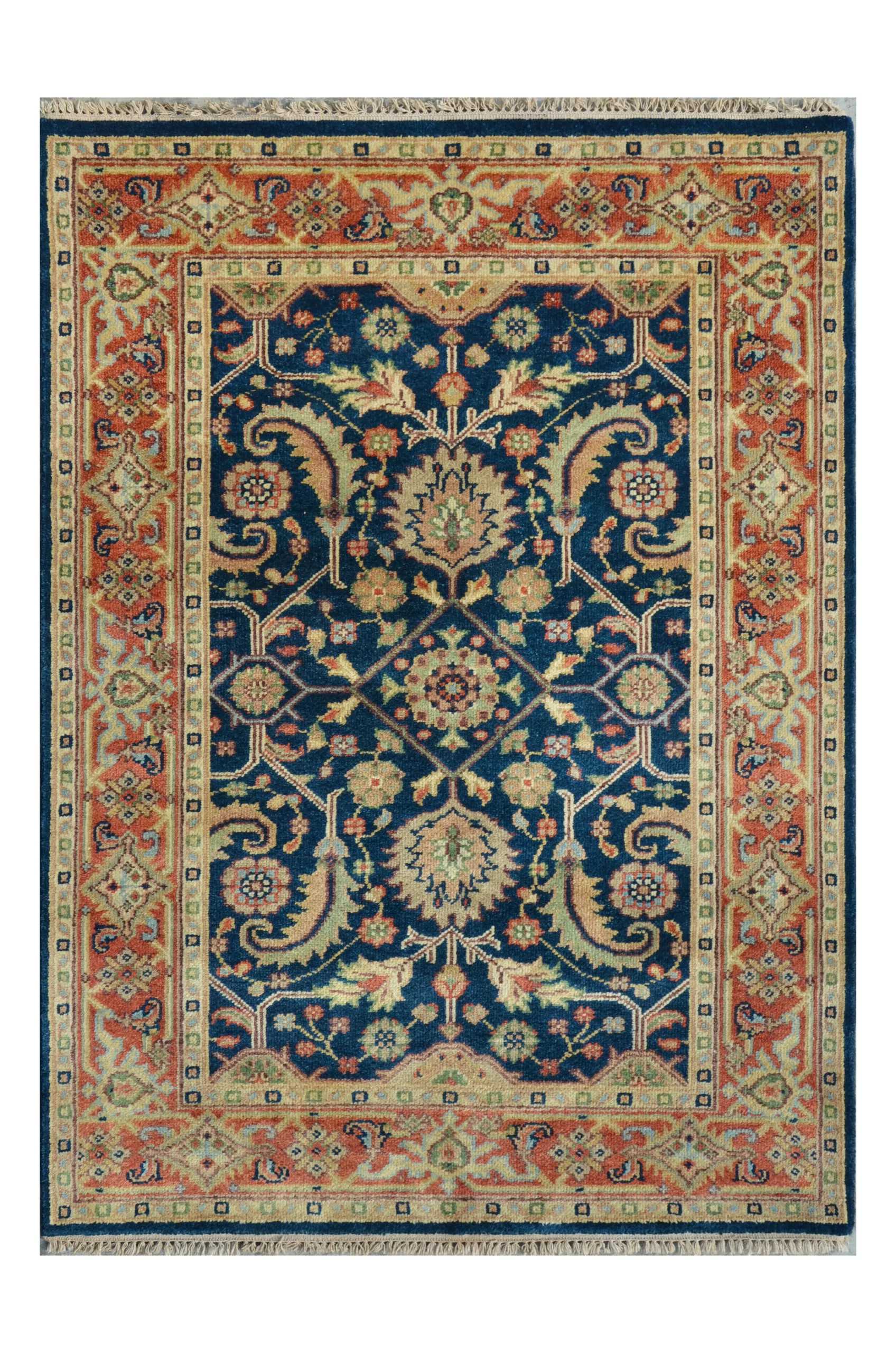 4' 00" x 6' 00" Heriz Collection Indian Rug and MJ-15 Design