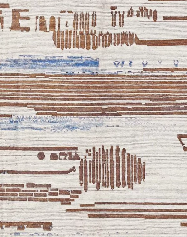 9' 00" x 11' 06" Marrakesh Collection Afghan Rug - Image 2