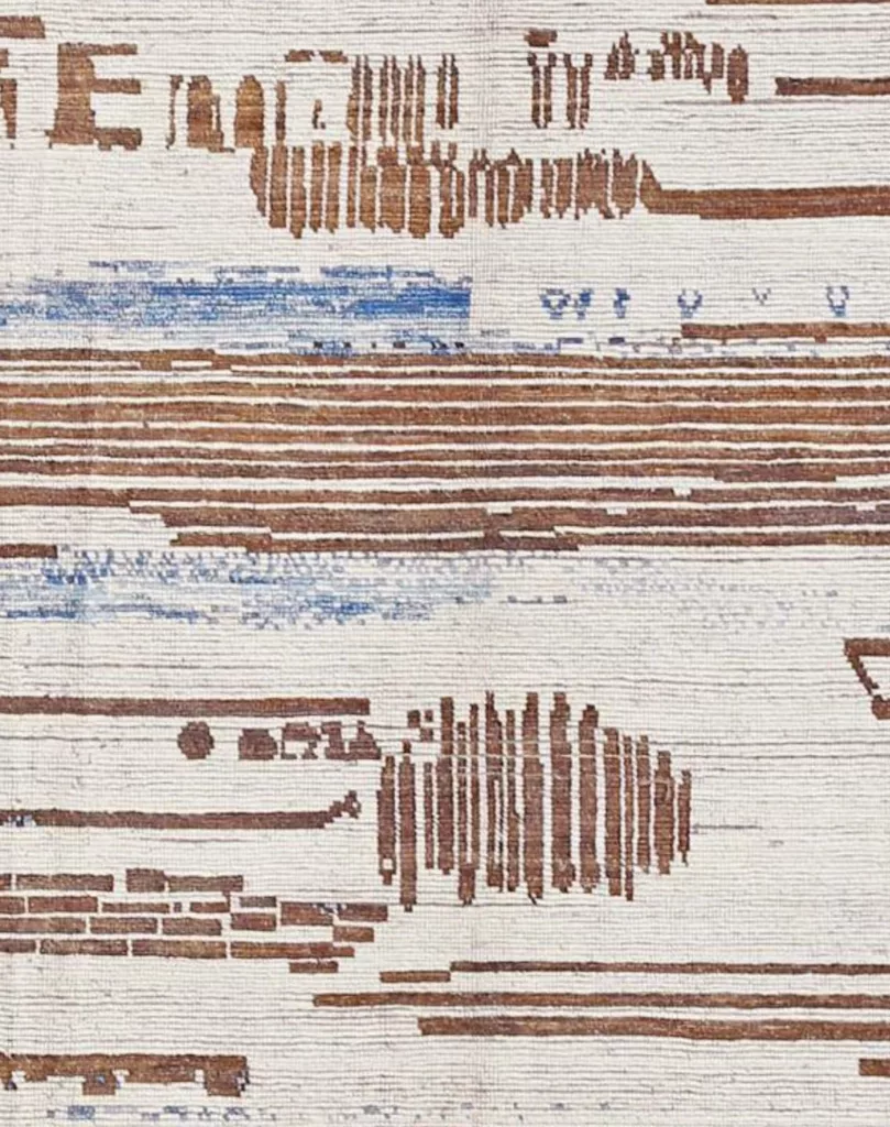 9' 00" x 11' 06" Marrakesh Collection Afghan Rug