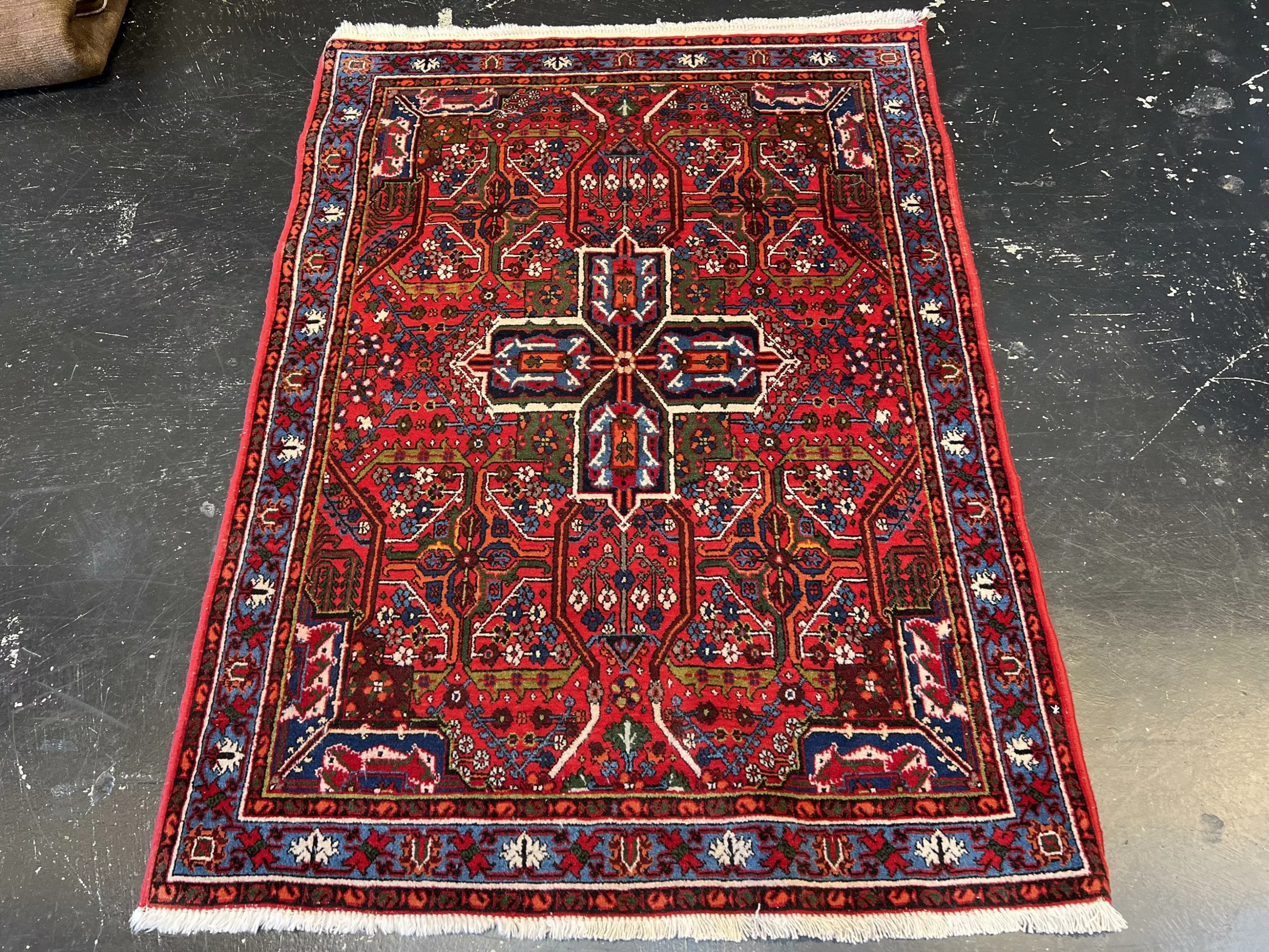 3' 07" x 4' 09" Wool Rug- 4993