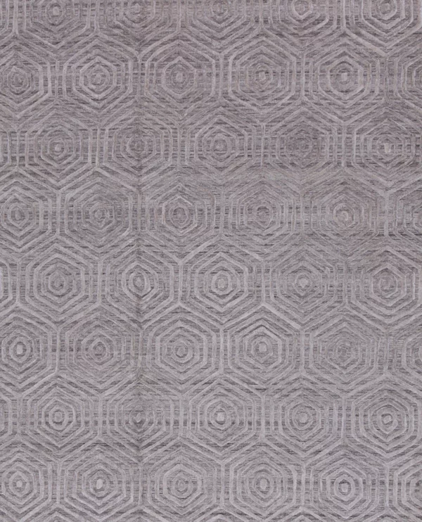 6' 00" x 8' 09" Loom Collection Indian Rug - Image 2