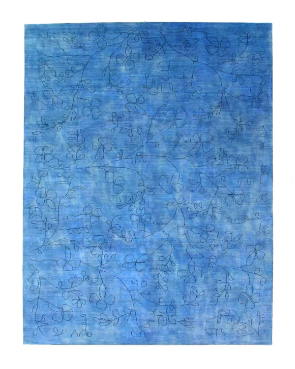9' 00" x 11' 09" Wool K2 Rug- 5490