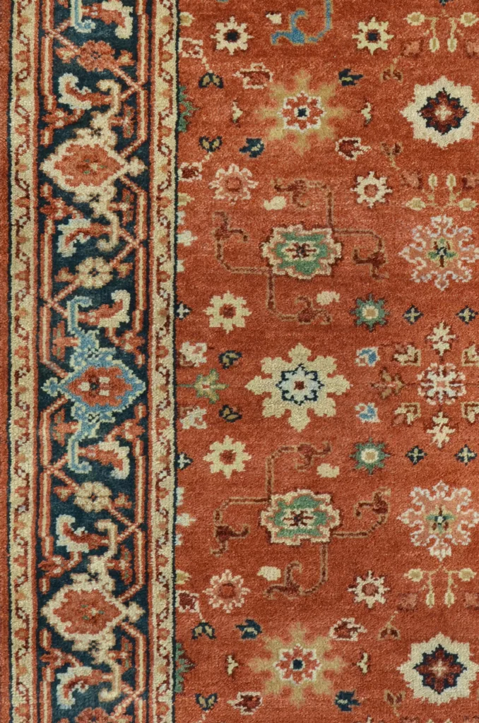 4' 00" x 6' 00" Heriz Collection Indian Rug