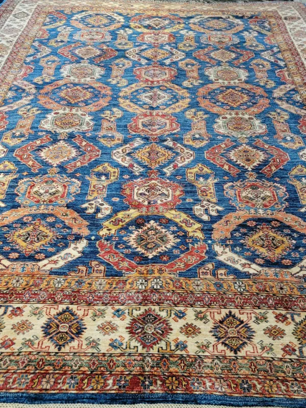 9' 10" x 13' 04" Wool Kazak Rug Collection- 6356