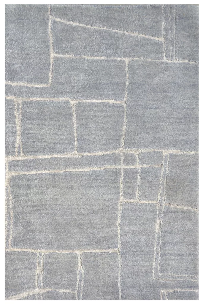 10' 01" x 14' 03" Wool, Silk, Linen Rug- 5109